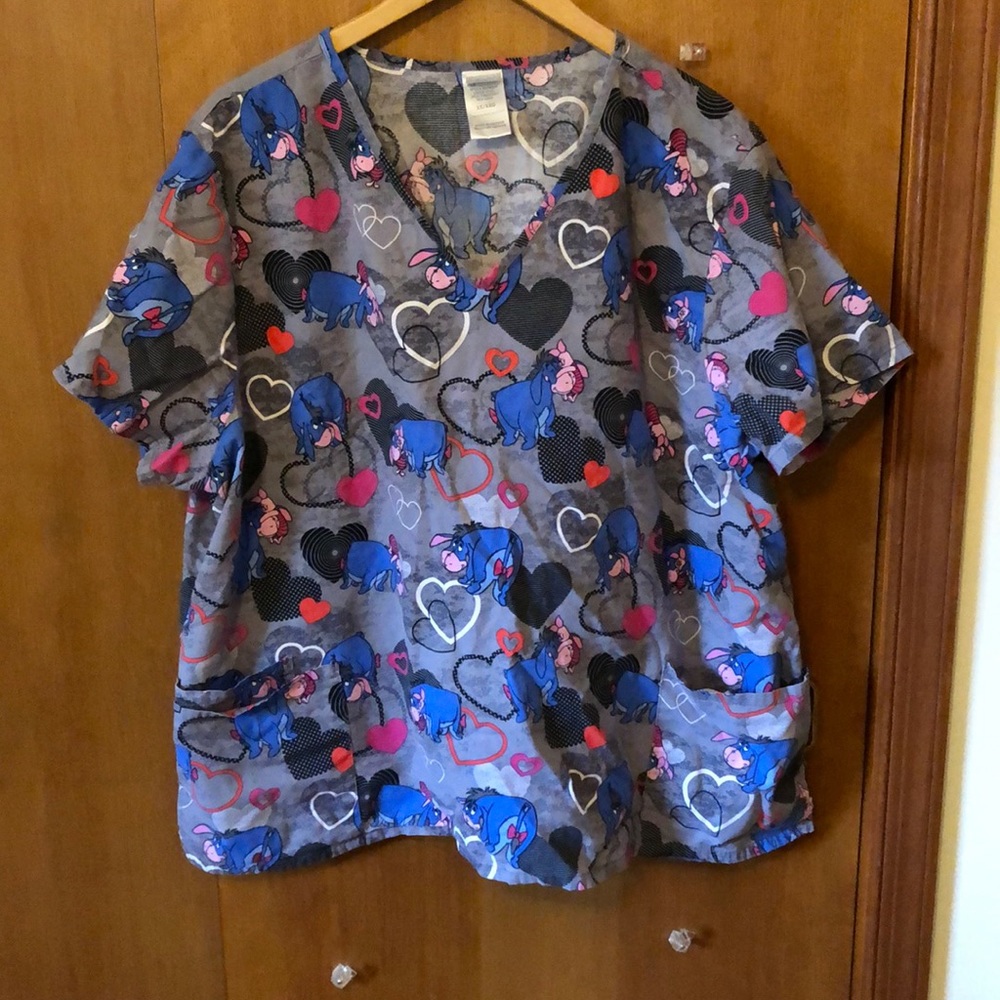 Cute scrub top